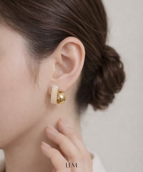 Pearl Lineピアス/イヤリング