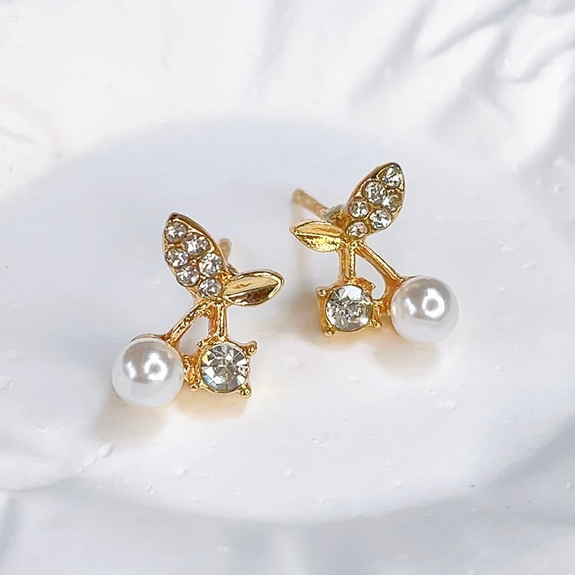 Cherry Pearlピアス/イヤリング | LEM