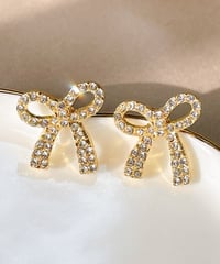 Belle Ribbonピアス/イヤリング