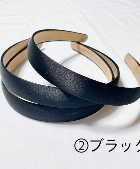 【Headband】サテンカチューシャ