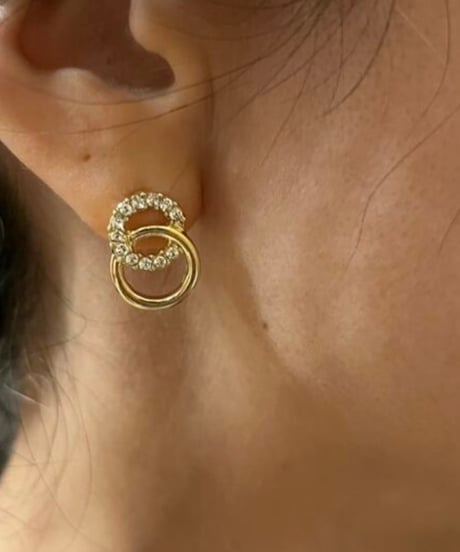 Zirconia Circleピアス/イヤリング