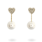 Heart Pearlピアス