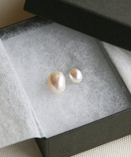 【淡水パール】White Pearlリング