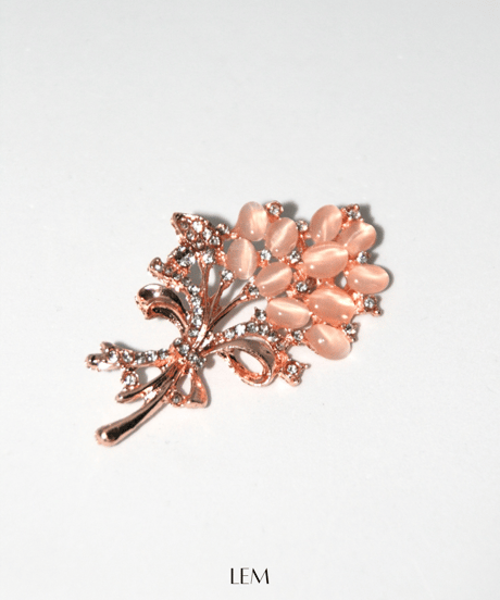 Pink Bouquetブローチ