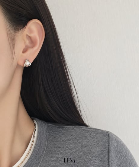 Flower Pearlピアス/イヤリング