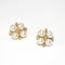 Cross Pearlピアス/イヤリング