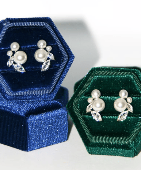 Pearl Leaf ピアス/イヤリング