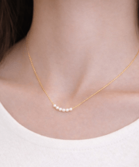 Line Pearlネックレス