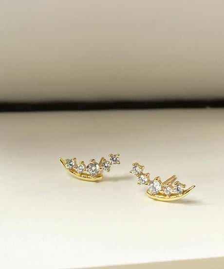 Clarity Curveピアス/イヤリング