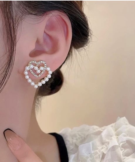 Pure Heartピアス/イヤリング