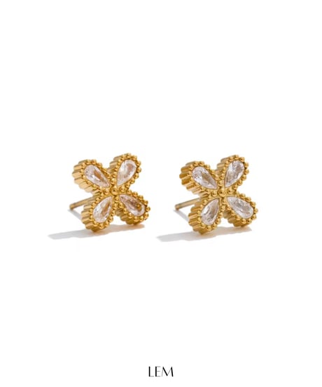 Cloverピアス/イヤリング