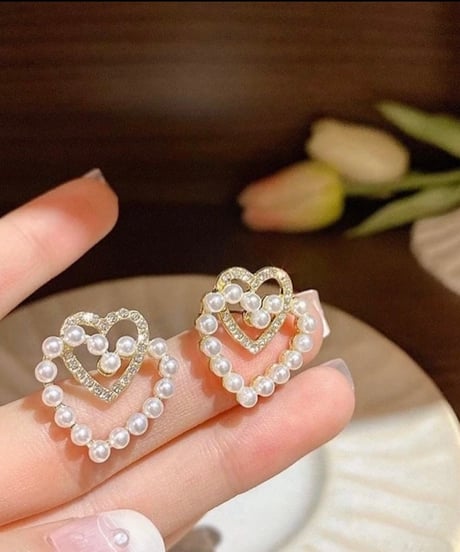 Pure Heartピアス/イヤリング