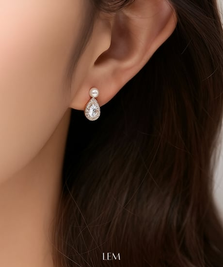 Teardropピアス/イヤリング