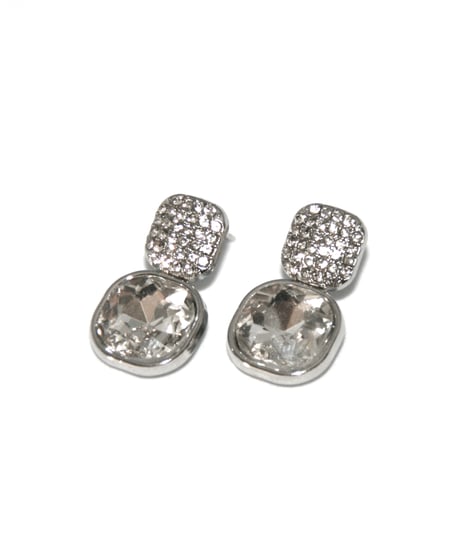 Zirconia Squareピアス