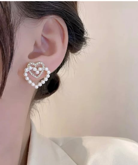 Pure Heartピアス/イヤリング