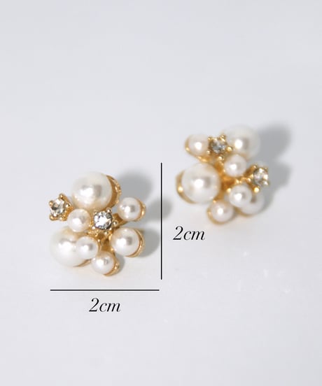 Bubble Pearlピアス/イヤリング