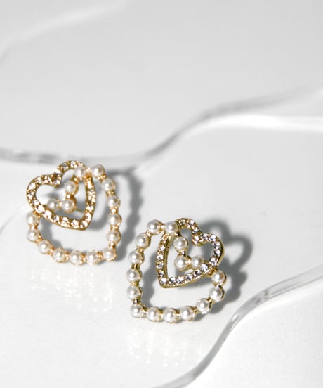 Pure Heartピアス/イヤリング