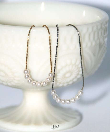 Line Pearlネックレス