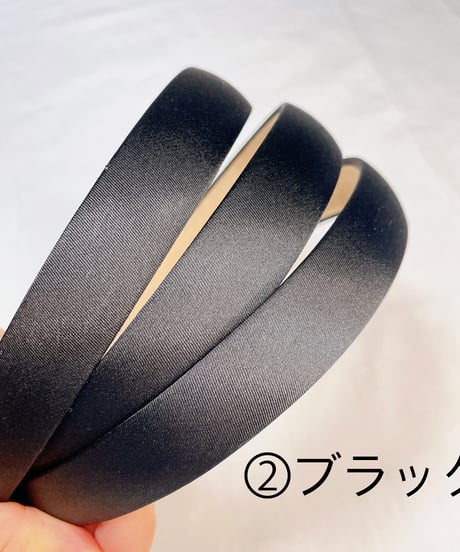 【Headband】サテンカチューシャ