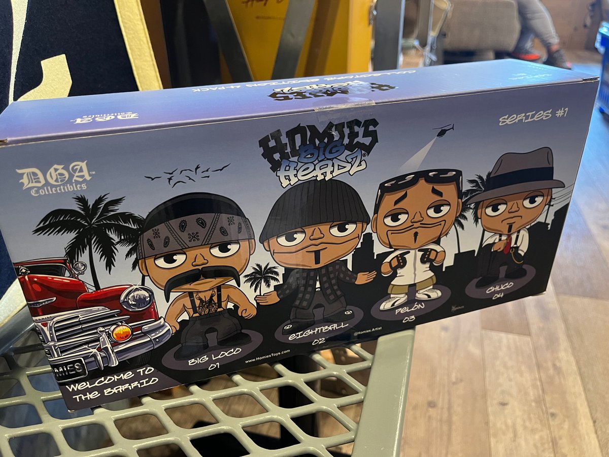 90's HOMIES ホーミーズBUBBLEHEADS 希少　ボブルヘッド HOMIES ホーミーズ BIG HEADZ フィギュア セット | ITUKL