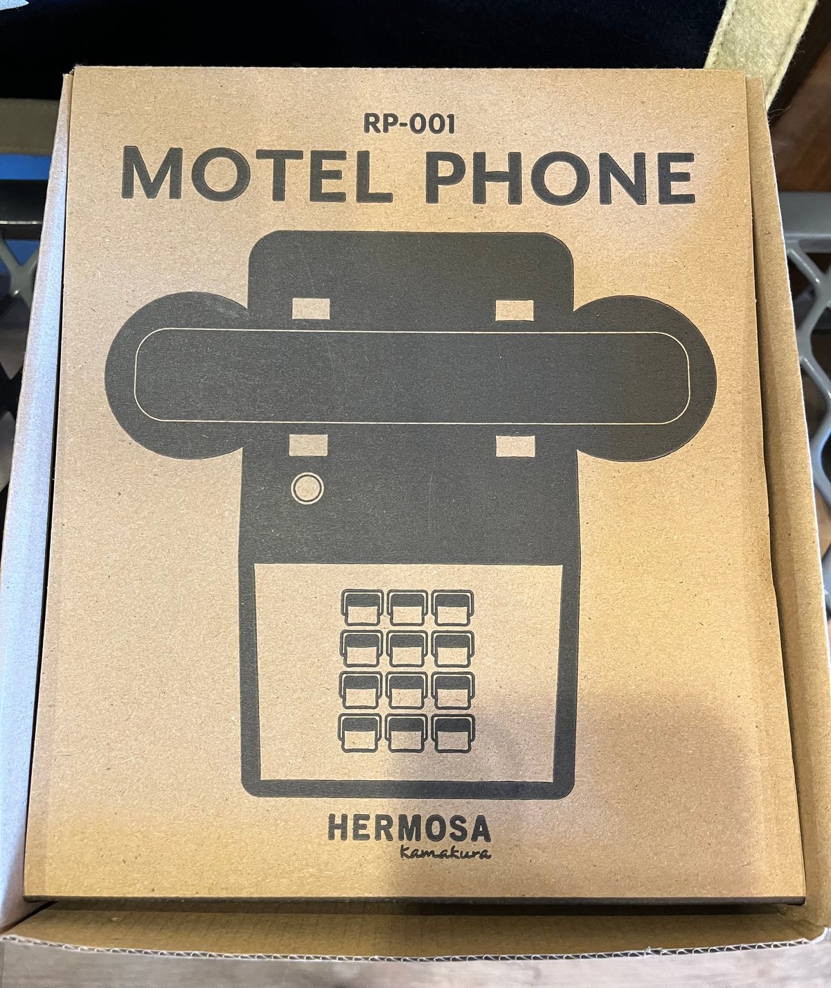 ハモサ モーテルフォン HERMOSA MOTEL PHONE ベージュ HERMOSA MOTEL PHONE ハモサ モーテルフォン | NEXT MARKET