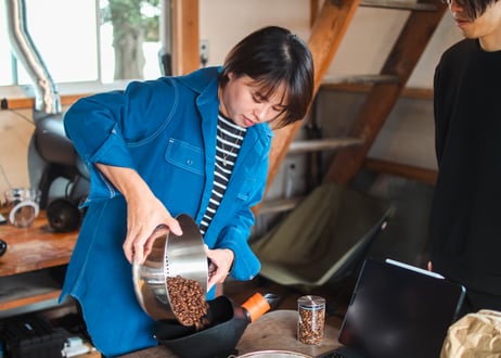 コーヒー豆焙煎体験お申込み