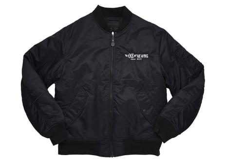 OZbyNEWING ロゴ入り　MA-1