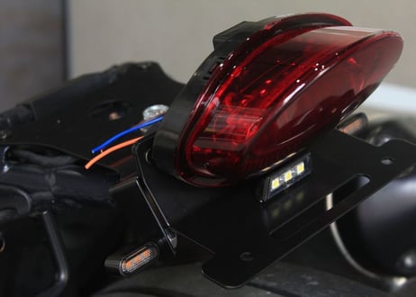 OZbyNEWING リアフェンダーカウル専用テール・ナンバーセット（RH1250S）