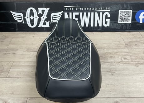 新発売記念価格！OZbyNEWING プレミアムシートカバー 2ピースセット（パンアメリカ用 ）シルバー【特注カラータイプ】）