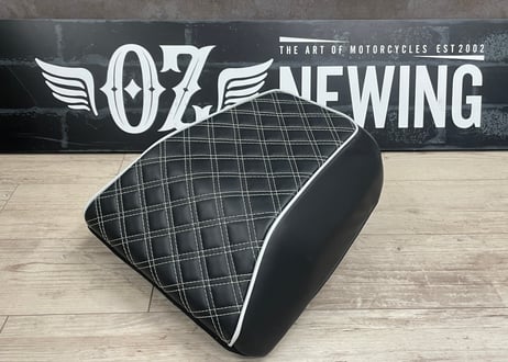 新発売記念価格！OZbyNEWING プレミアムシートカバー 2ピースセット（パンアメリカ用 ）シルバー【特注カラータイプ】）