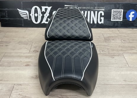 新発売記念価格！OZbyNEWING プレミアムシートカバー 2ピースセット（パンアメリカ用 ）シルバー【特注カラータイプ】）