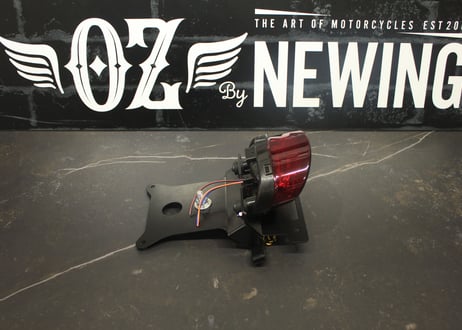 OZbyNEWING リアフェンダーカウル専用テール・ナンバーセット（RH1250S）