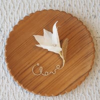 CREATED FLOWER WHITE love elegant