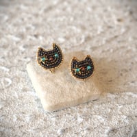 MADAM`S CAT black 【イヤリング】