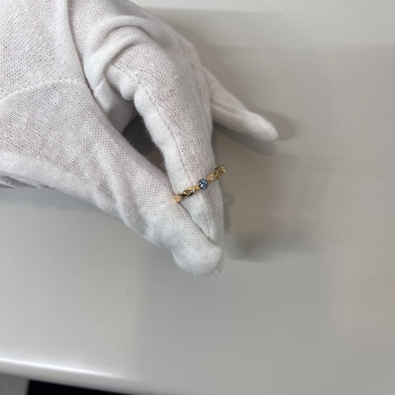 K18石付きリング | blastSTORE