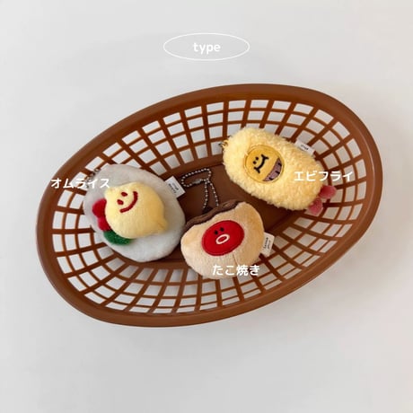 じゃぱんぐるめ🍤🐙🥚チャーム/キーホルダー