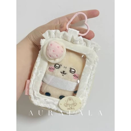 ショートケーキ🍰ぬいケース/チャーム/キーホルダー