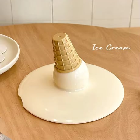 溶けたアイス🍦みたいなスタンドミラー/鏡