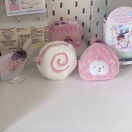 なると🍥いちご🍓ミニポーチ