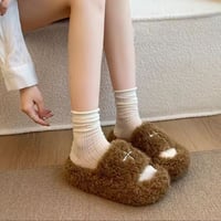 ふわもこクロススリッパ