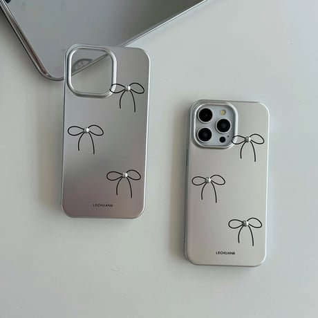 silver ribbon iPhonecase