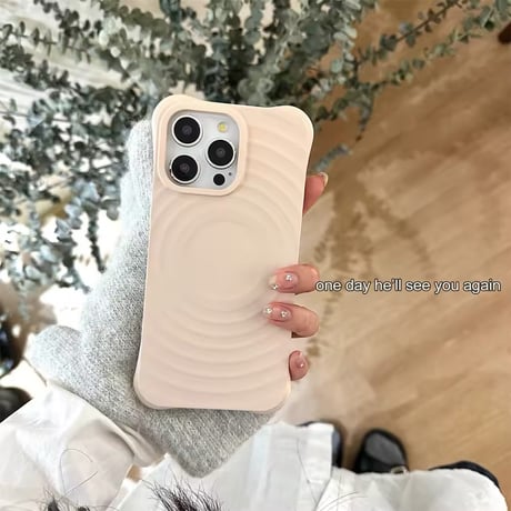 MagSafe対応！波打ち角しっかりiPhoneケース