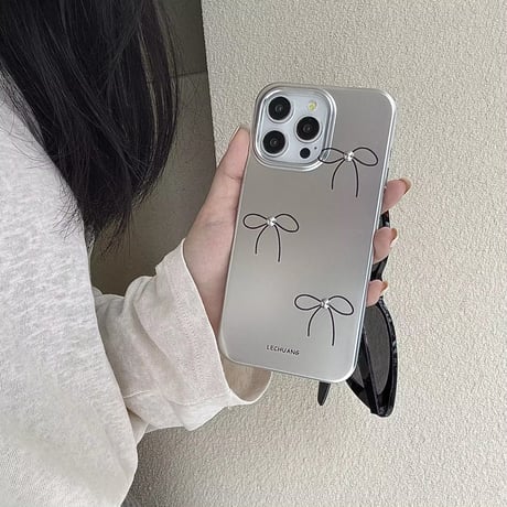 silver ribbon iPhonecase