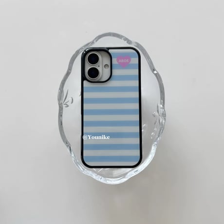 【iPhone17対応】マリンボーダーiPhoneケース