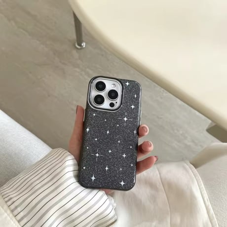 キラキラ夜空風iPhoneケース