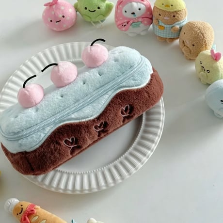チョコミントチェリーケーキ🍒🍰ペンケース/筆箱/ポーチ