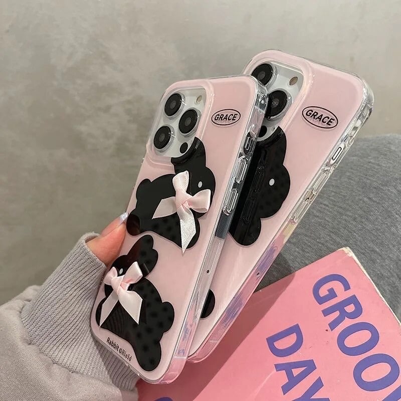 rabbit ribbon iPhoneケース | AURALALA | 輸入韓国雑貨＆インテリア