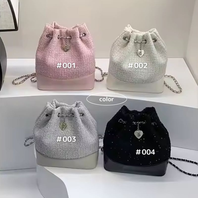 ツイードチェーンリュック/バッグ | AURALALA | 輸入韓国雑貨＆インテリア