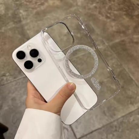 キラ☆キラMagSafeクリアiPhoneケース