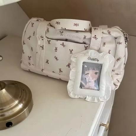 フリルクッションフレームトレカケース